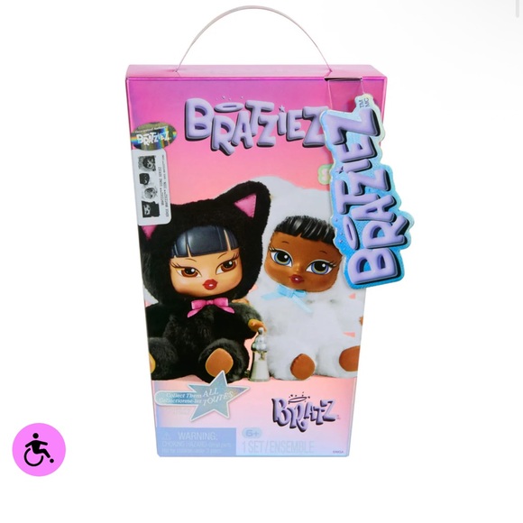 BRATZ BRATZIEZ ICONZ SERIEZ PLUSH KEYCHAIN Yasmin ✨💚 - Picture 3 of 3